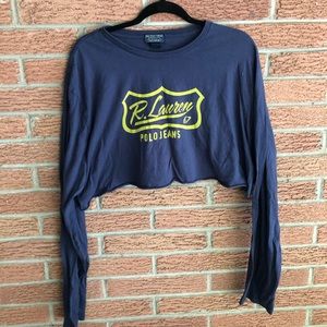 Cropped vintage Ralph Lauren Long sleeve